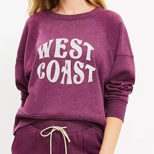 Lou & Grey West Coast Fluffy Fleece Sweatshirt